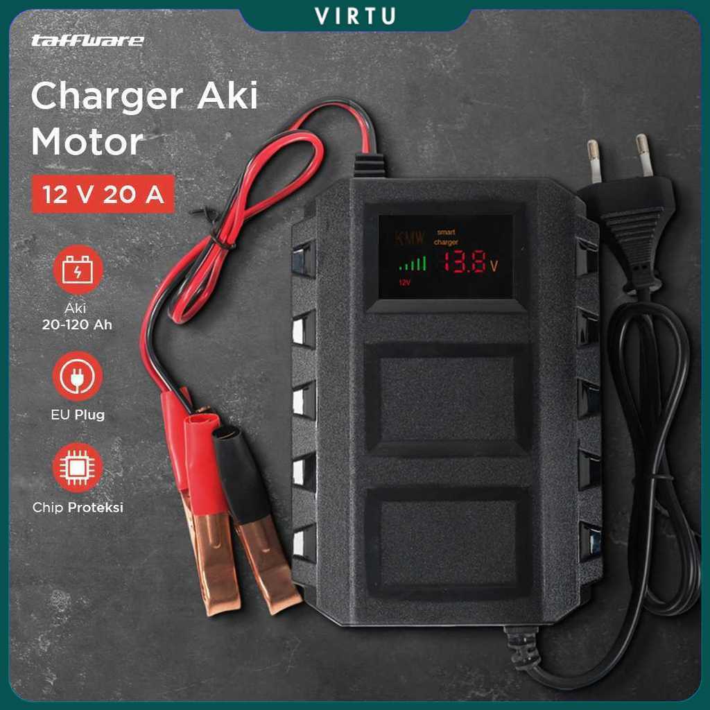 Taffware Charger Aki Mobil Intelligent Battery Charger 12V 20A - KC-20A
