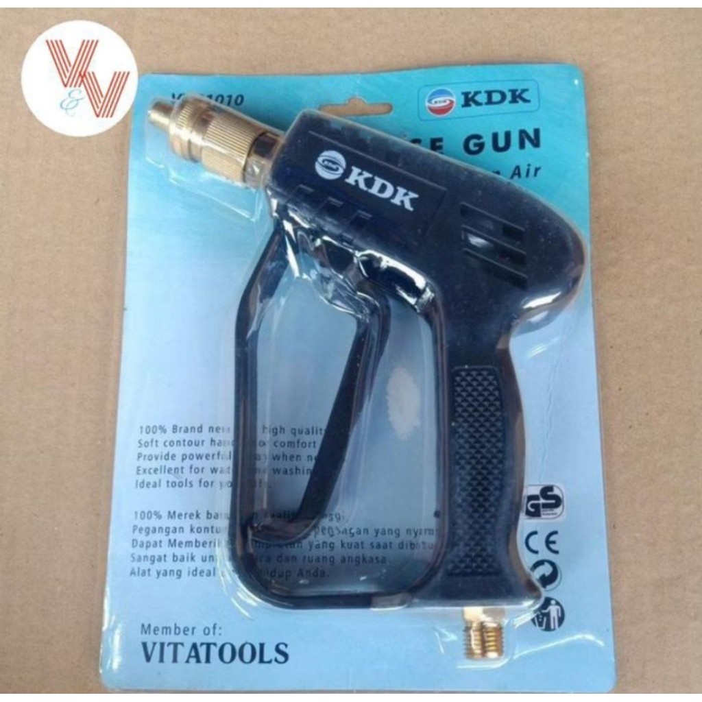 JET CLEANER gun cuci AC/semprotan air/gun jet cleaner/water Hose gun merk KDK