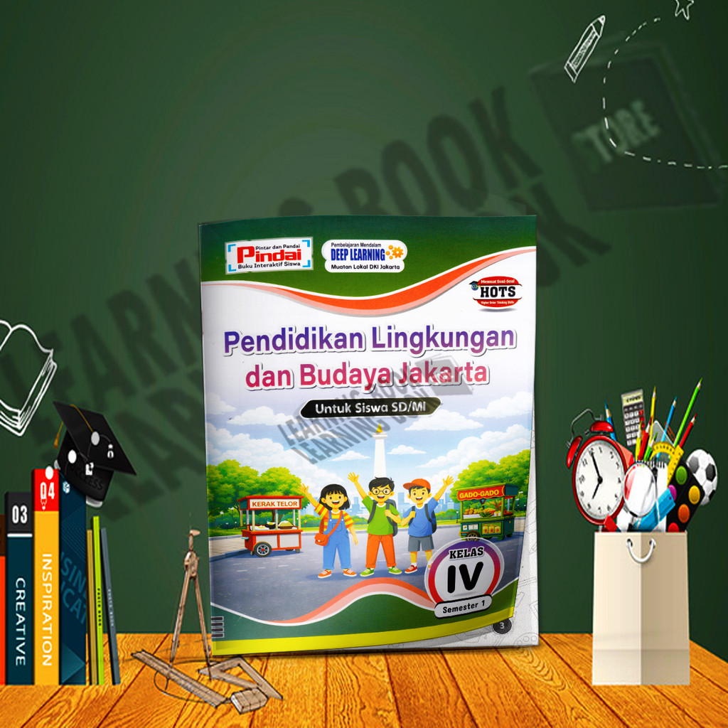 LKS PINDAI PLBJ KELAS 4 SD/MI SEMESTER 1 DEEP LEARNING TERBARU 2026