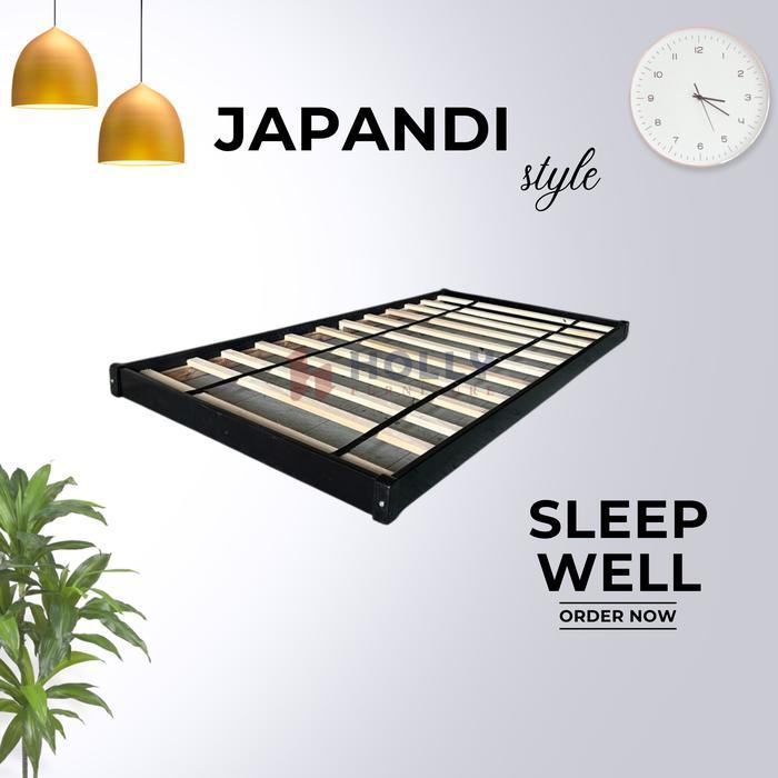 Tempat Tidur Dipan Kayu - 90 x 200 cm