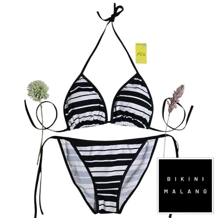 Set Bikini Motif Tali samping two piece sexy | Swimsuit | Bikini sexy Swimwear - Varian 1