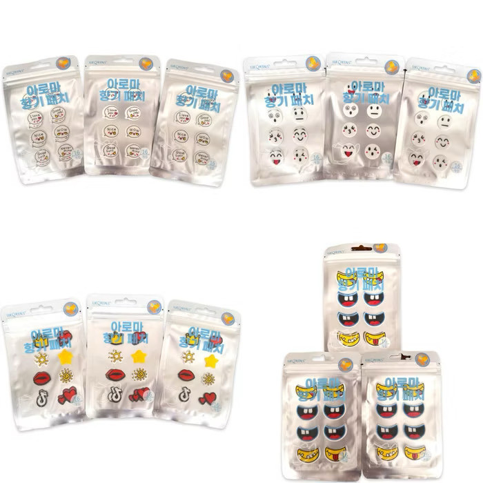 Stiker Masker aromaterapi /  STICKER MASKER AROMATERAPI ISI 48 PCS STICKER DALAM 1 PACK / STIKER MAS
