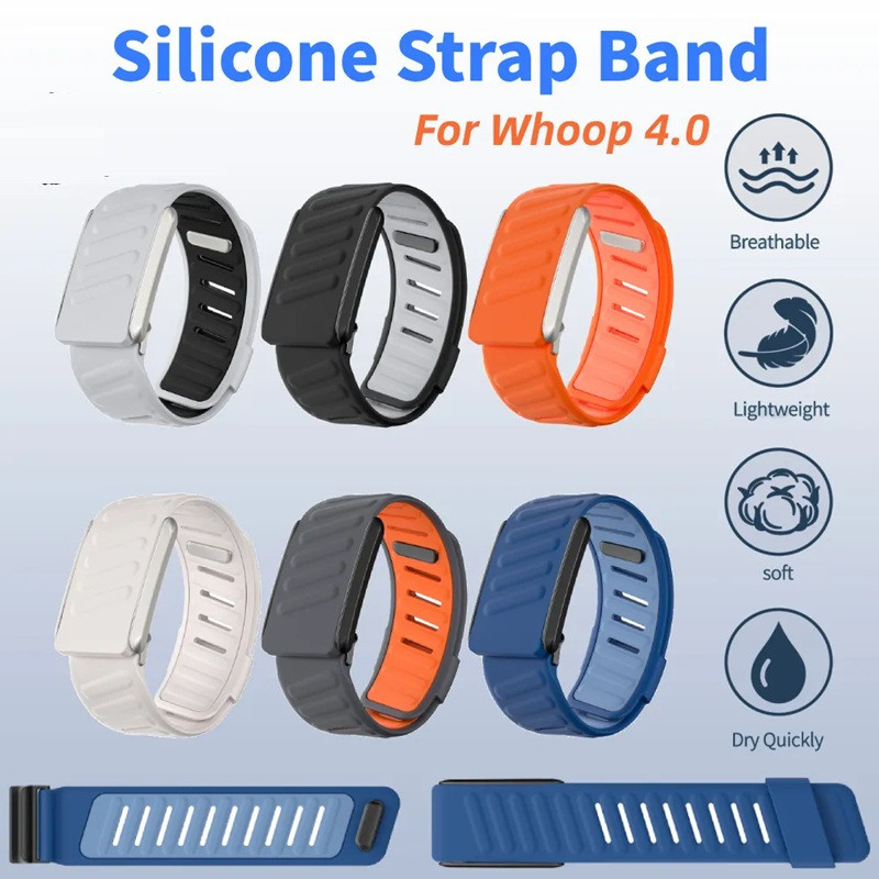 Silicone Replacement Strap for WHOOP 4.0 - Strap Pengganti untuk WHOOP 4.0 Fitness Tracker Band