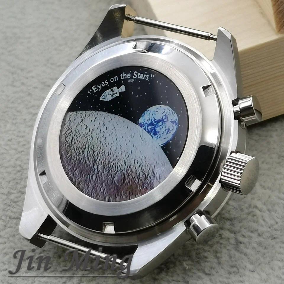 High Quality VK63 case 397mm moonswatch metal case chronograph case bezel,VK63 Fashion Business watc