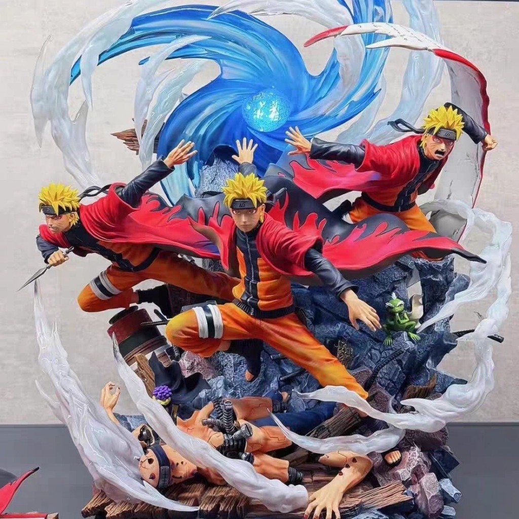 ACTION FIGURE NARUTO SAGE MODE KAGE BUNSHIN TINGGI 30CM