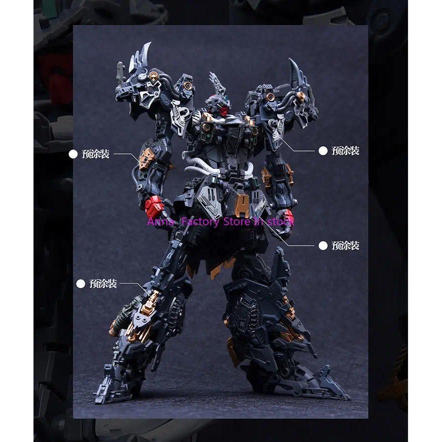 In Era 1/100 Assembly Model Lizard Rmd Mech Robot Figurine Real Minutia Designs Action Figure Collec