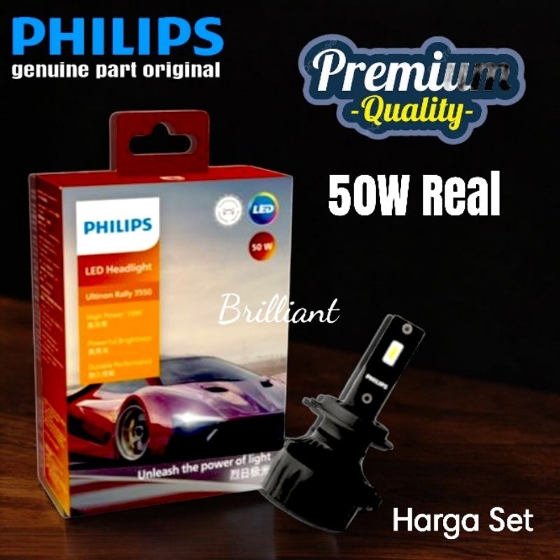 GLX3 * Led Putih PHILIPS - H11 HB3 HB4 - Original
