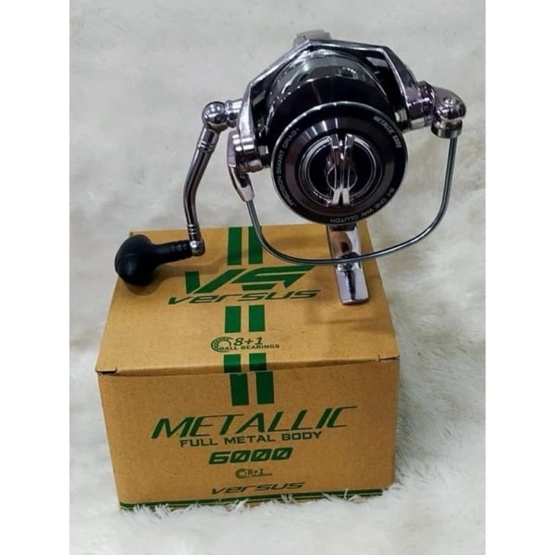 Reel Pancing VERSUS Metallic Full Metal Body 6000