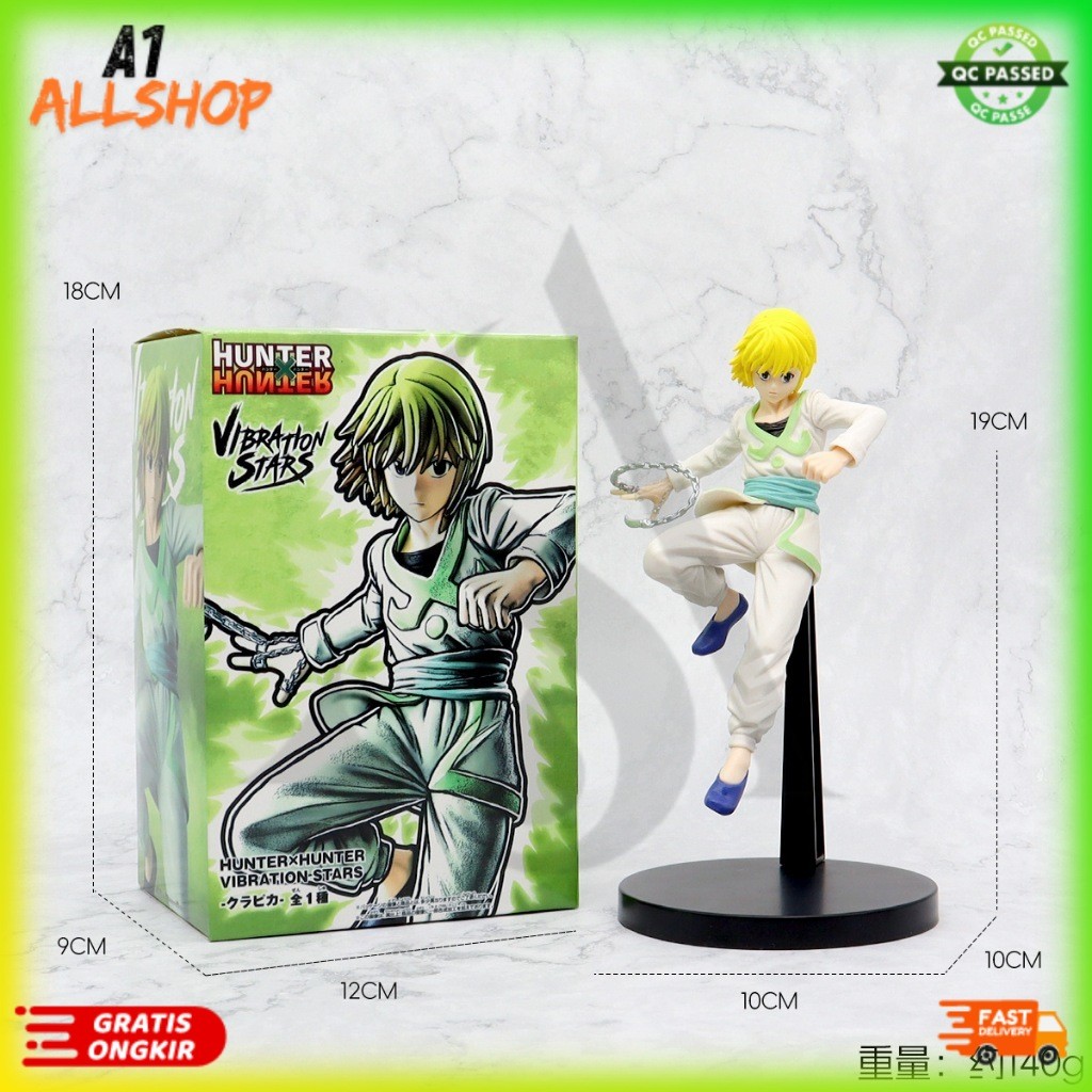 FIGURE HUNTER X HUNTER  Pajangan action figure anime hunter x hunter gon killua kurapika