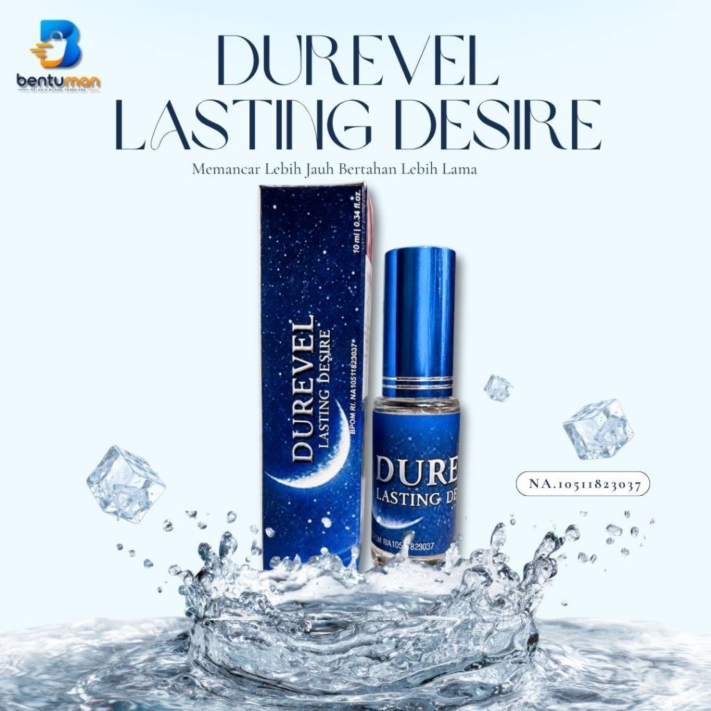 Garansi Asli Durevel Spray 15ml Spray Herbal Bertahan Lebih Lama