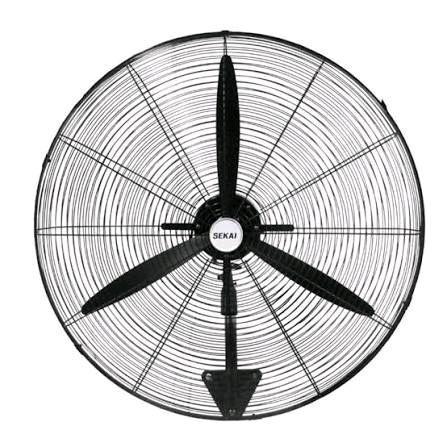 SEKAI IWF-3025 industrial Wall Fan 30inch IWF 3025 Gear Box Plastik - Baling Besi 230W - Hitam - IWF