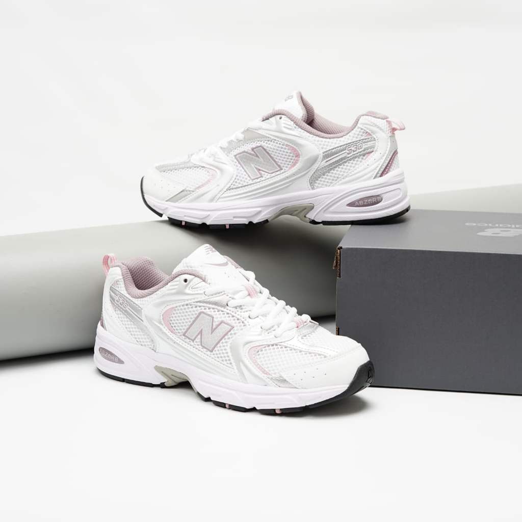 New Balance New Balance 530 White Silver Pink