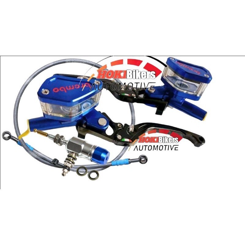 Master rem kopling hidrolik model rcb satu set stut selang pnp fu vixion ninja klx crf rx king dll