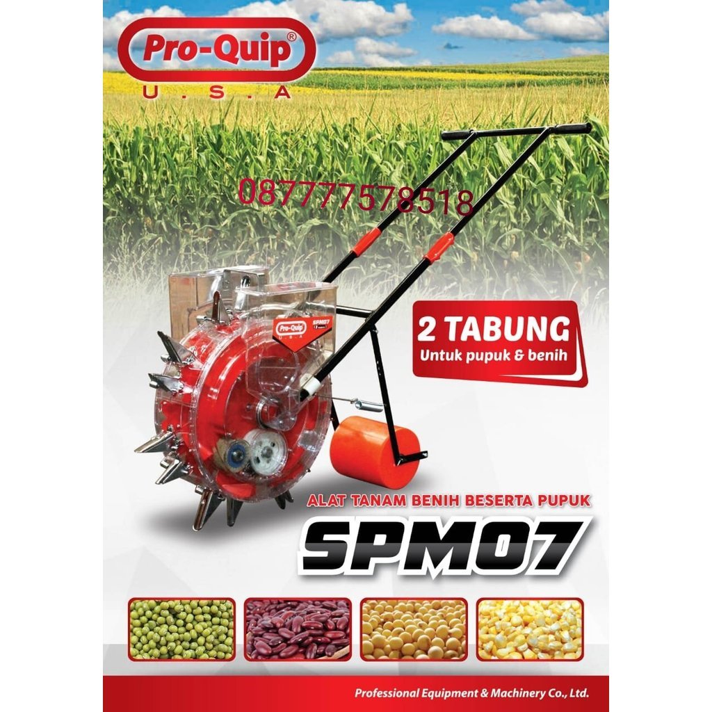 Automatik Seeder Pro Quip SPM 07 # Alat Tanam Benih Pupuk Jagung Pro Quip SPM07