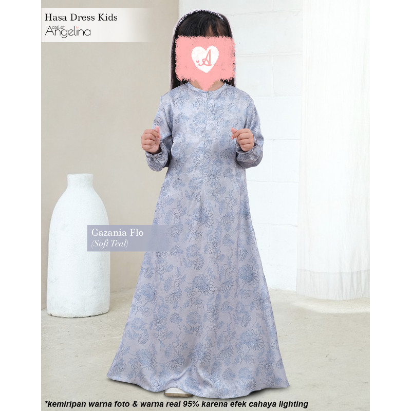 Atelier Angelina Hasa Dress Kids Gazania Flo