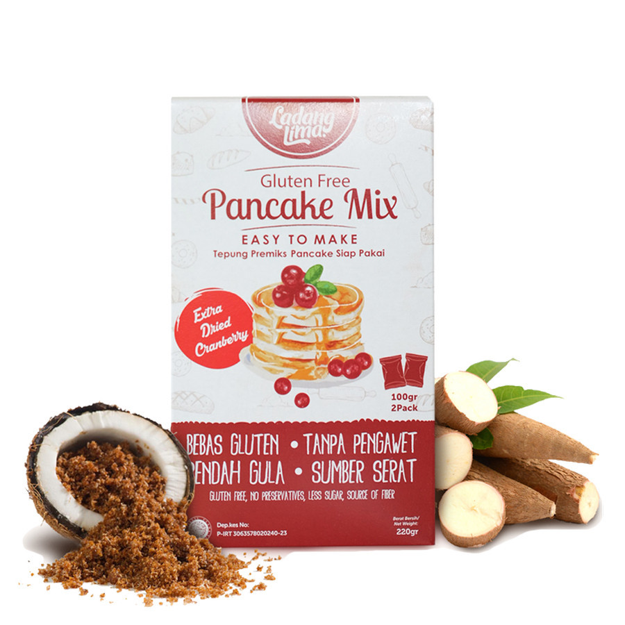 Pancake Ladang Lima / Gluten Free Pancake Ladang Lima - 220 Gram