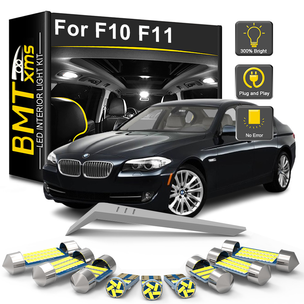 BMTxms 20Pcs For BMW 5 series M5 F10 F11 Sedan Touring 2010 2011 2012 2013 2014 2015 2016 Canbus LED