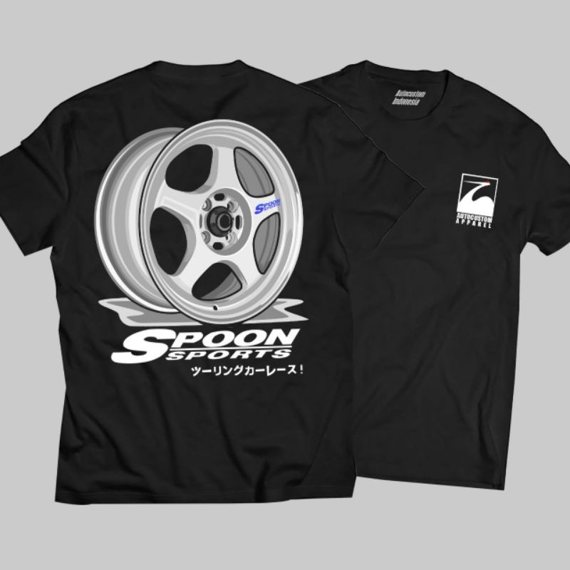Spoon sport wheels/Autocustom/kaos otomotif PE