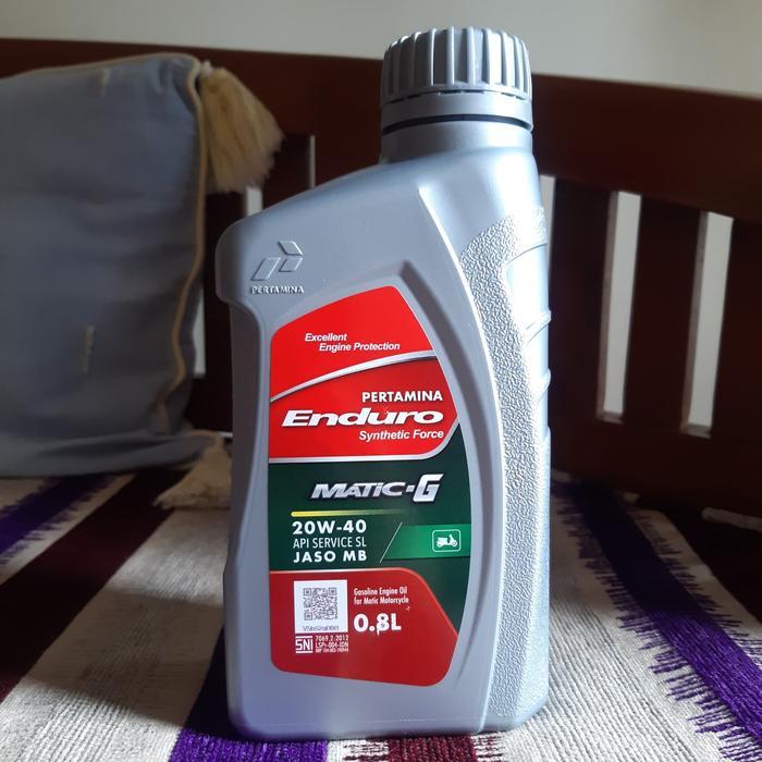 Oli Pertamina Enduro Matic 20W-40 0,8L