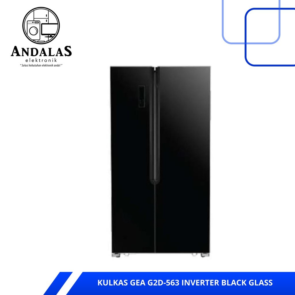 KULKAS GEA G2D 563 LEMARI ES 2 PINTU G2D-563 G2D563 SIDE BY SIDE