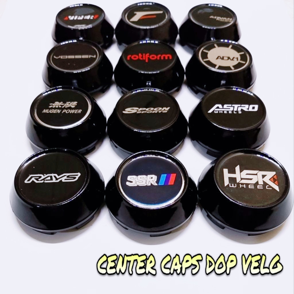 1PC CENTER DOP VELG HSR. RAYS. SSR. SSW. WEDSSPORT. ASTRO WHEEL. SSR