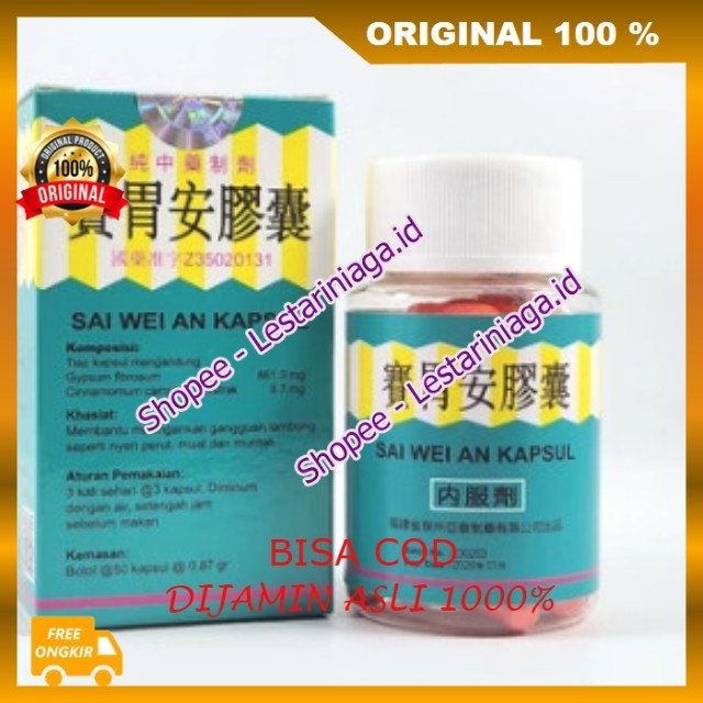 Herbal Cina Ampuh Atasi Perih Lambung Solusi GERD & Anxiety, Maag Kronis & Asam Lambung ORI