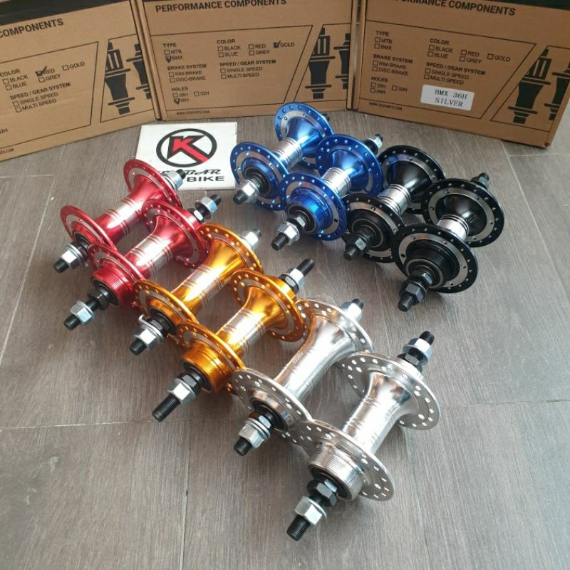 Hub BMX Alloy Bearing Oxo Double Drat 36H