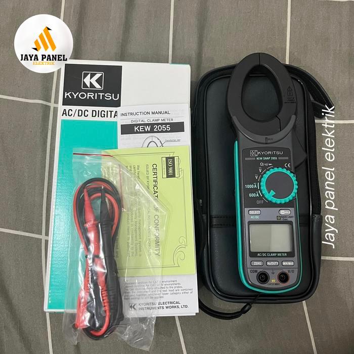 Kyoritsu 2055 Digital Clamp Meter Tang Ampere AC/DC 1000A Kyoritsu2055