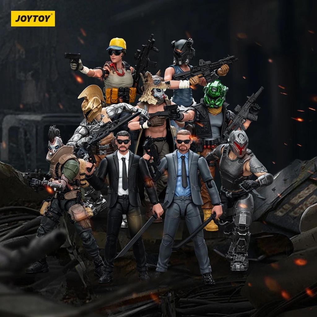 JOYTOY 1/18 Action Figures Anime 10.6cm Army Builder Promotion Pack 2 Soler Model