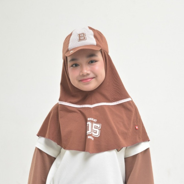 Bani Batuta - Krukid Shohei Kerudung Anak Karakter Bertopi Lucu