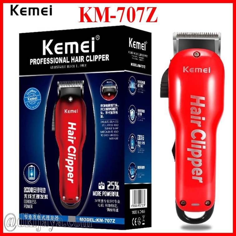 Sienna|| Alat Cukur Rambut Kemei km 707Z hair clipper km707z Barber Cordless CAS Cukuran Original