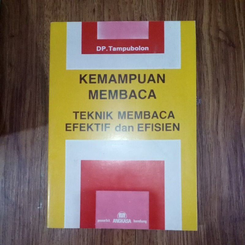 KEMAMPUAN MEMBACA teknik membaca efektif dan efisien