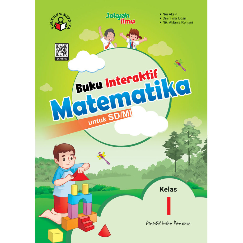 Buku Interaktif Matematika SD Kelas 1  Intan pariwara Edisi Baru
