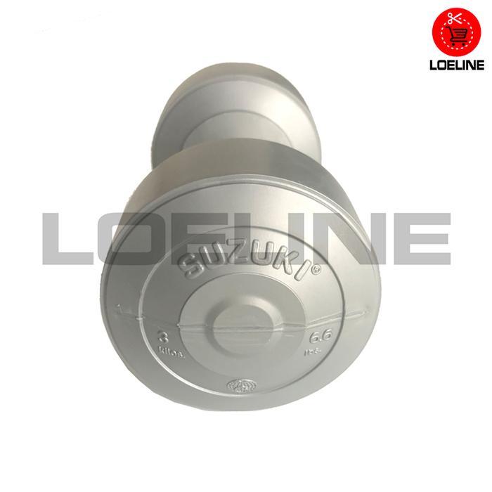 Dumbel Yamako Suzuki 3 Kg Dumbell Mini Vinyl Neoprene Plastik Barbel Cewek Yoga Fitness Gym Murah Be