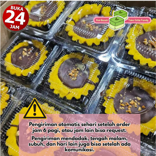 KIRIM BESOK Kue Subuh / Kue Basah / Jajanan Tradisional / jajanan Pasar / Kue Pie / Pie Brownies