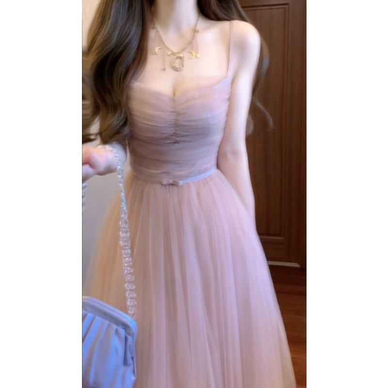 [COD] Gaun slip peri jala yang unik dan cantik, gaun cantik yang populer tahun ini.