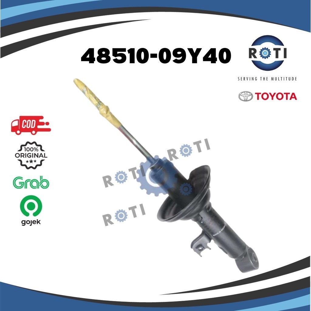 SHOCK ABSORBER DEPAN KANAN INNOVA KUN40 TGN40 TOYOTA 48510-09Y40 ORIGINAL