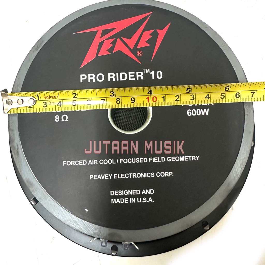 Speaker Componen Peavey 10 inch pro rider 600 watt