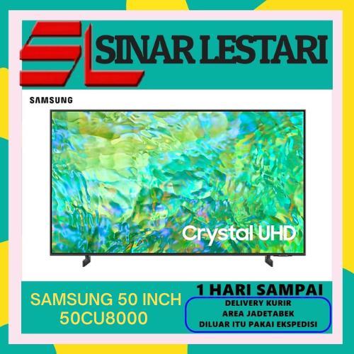 PROMO BIG SALE SAMSUNG 50CU8000 SMART TV 50 INCH CRYSTAL UHD 4K SLIM DESIGN /50BU8000