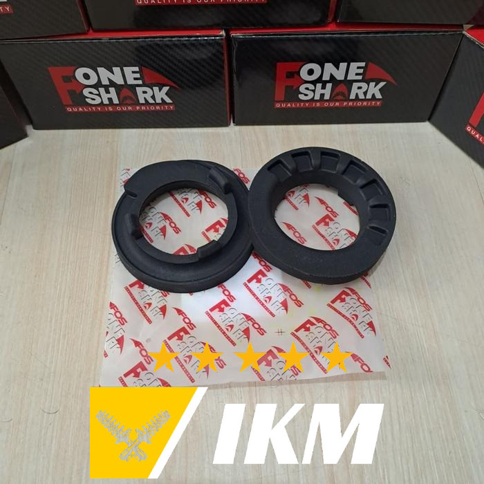 F-One Shark FOS Karet Tatakan Per / Karet Bantalan Per Belakang Atas Toyota Yaris Bakpao Lele 2006-O
