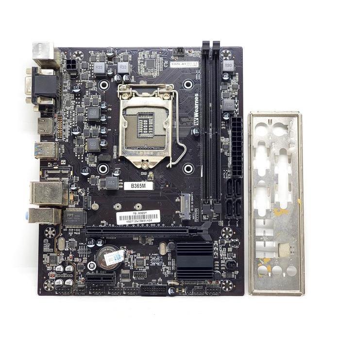 Wearnes B365M - 1151 v2 Intel Motherboard Mobo B365 CPU RAM DDR4 by Josscom