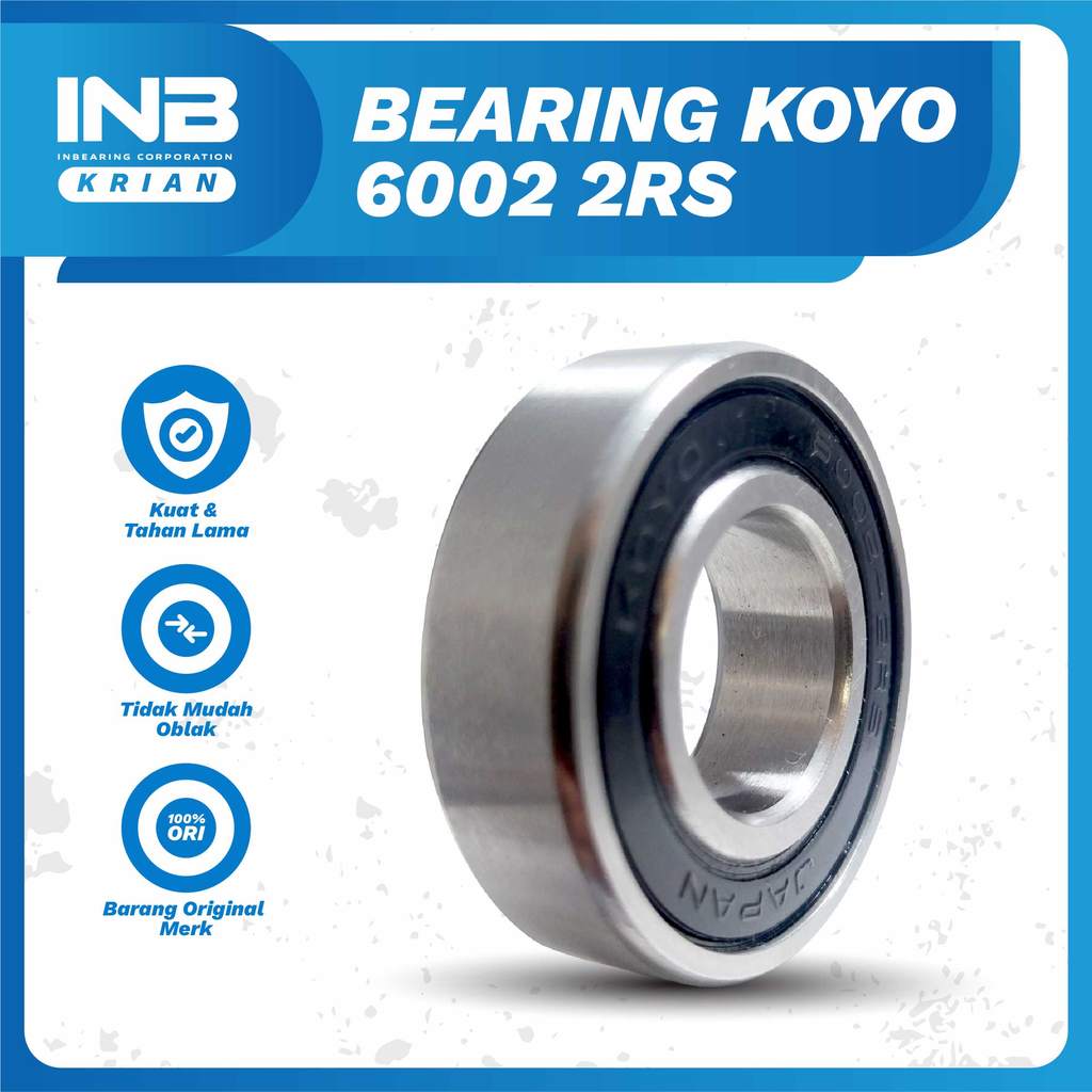 Laker Bearing 6002 2rs KOYO Bearing Crankshaft Jupiter Z Mio Cover Cvt Beat Karbu Original KOYO INB 