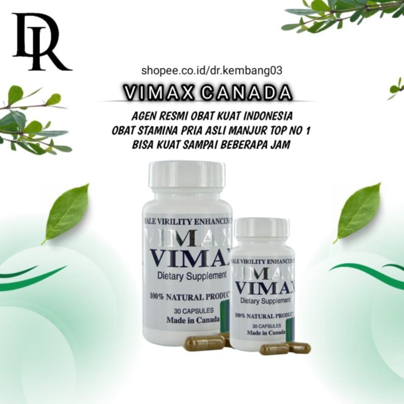 VIMAX CANADA ASLI ORIGINAL 100% OBAT KUAT PRIA TERMAJUR