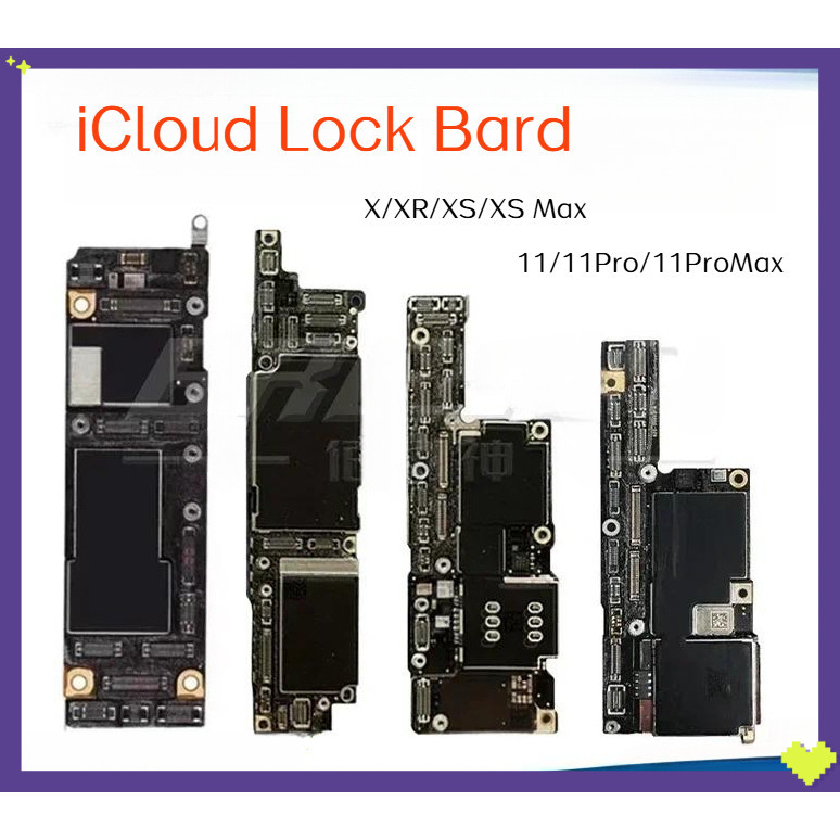 ID motherboard iCloud lock pada layar uji motherboard untuk x xs xsmax XR 11 pro Max latihan penukar