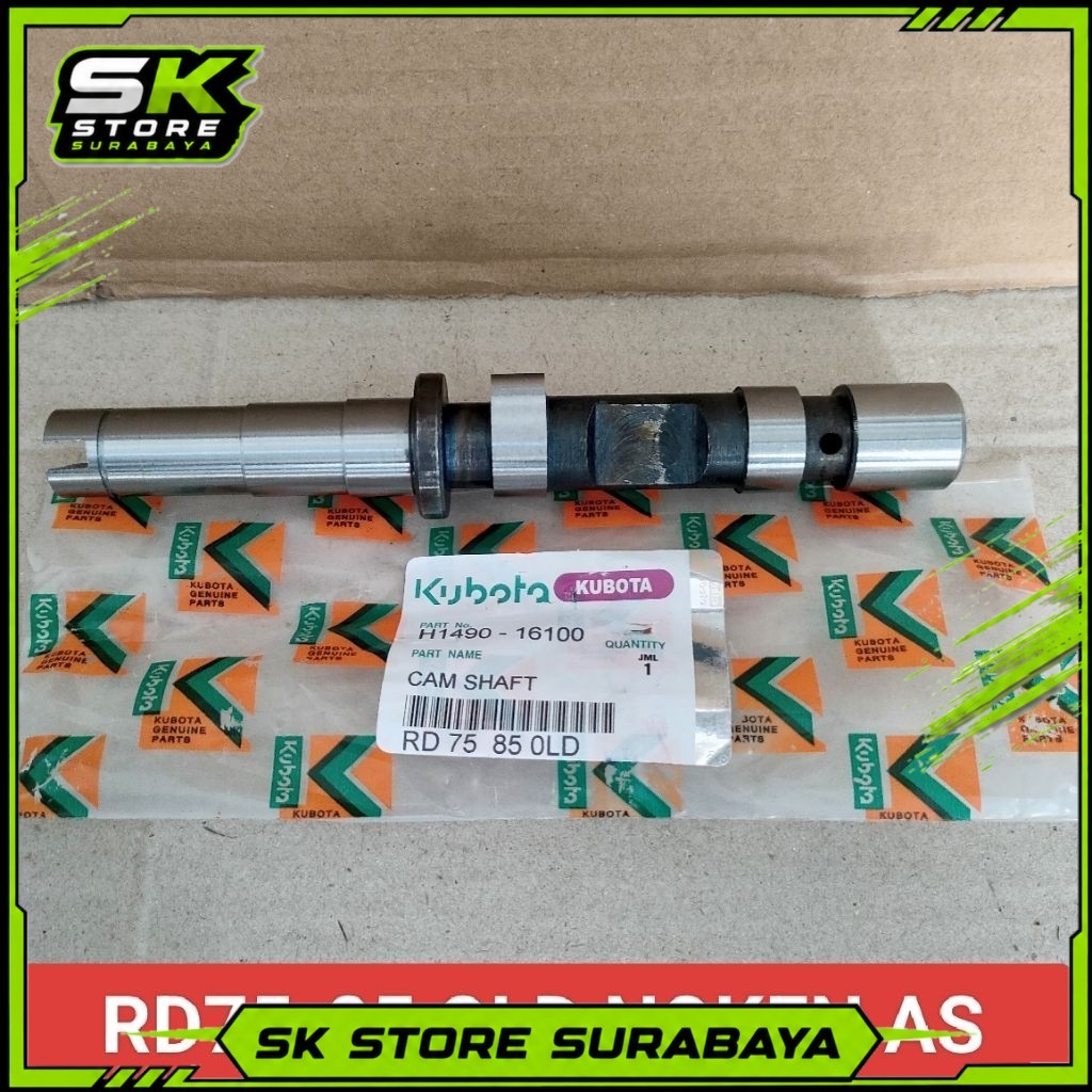 Noken As RD85 DI T CamShaft Mesin Kubota Kualitas Terbaik