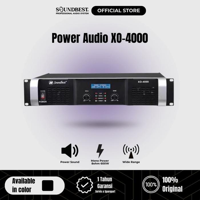 POWER SOUNDBEST XO - 4000 Amplifier