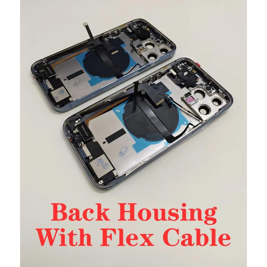 Best Back Cover Housing OEM For iPhone 13 Pro Max 12 Mini 14 Pro 11 With Charging Cable +NFC Wireles
