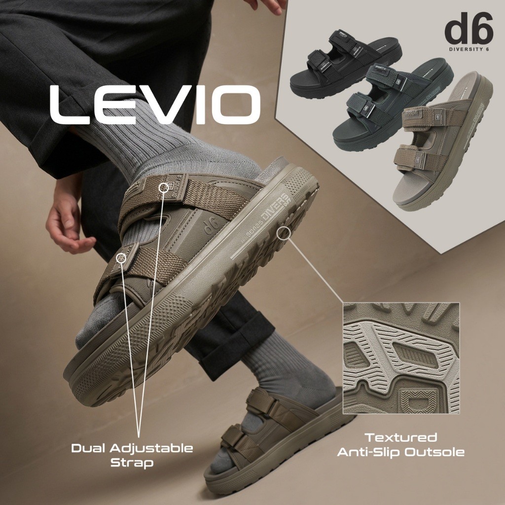 Sandal Selop Pria d6 Series by Gold Pigeon D106M D729M