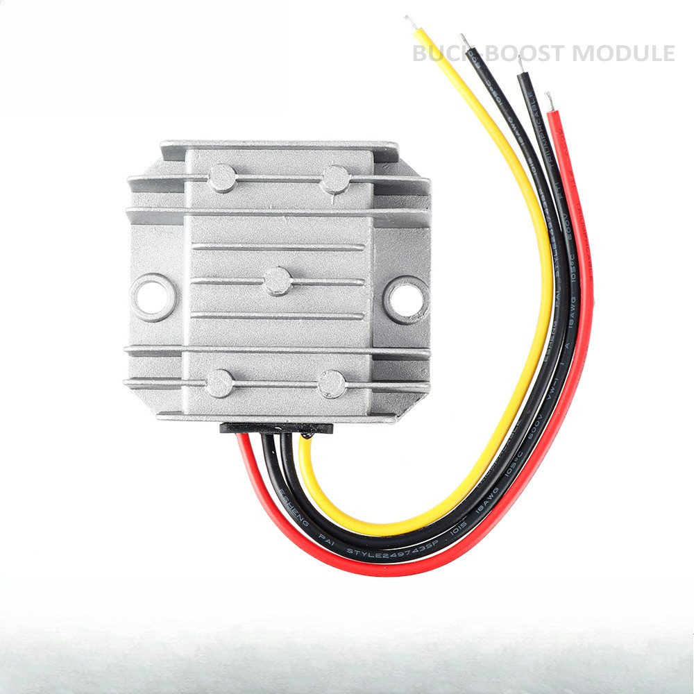 RCNUN Small Size 8-36V to 12V 6A Boost Buck Converter Voltage Stabilizer Regulator 72W Power Supply 
