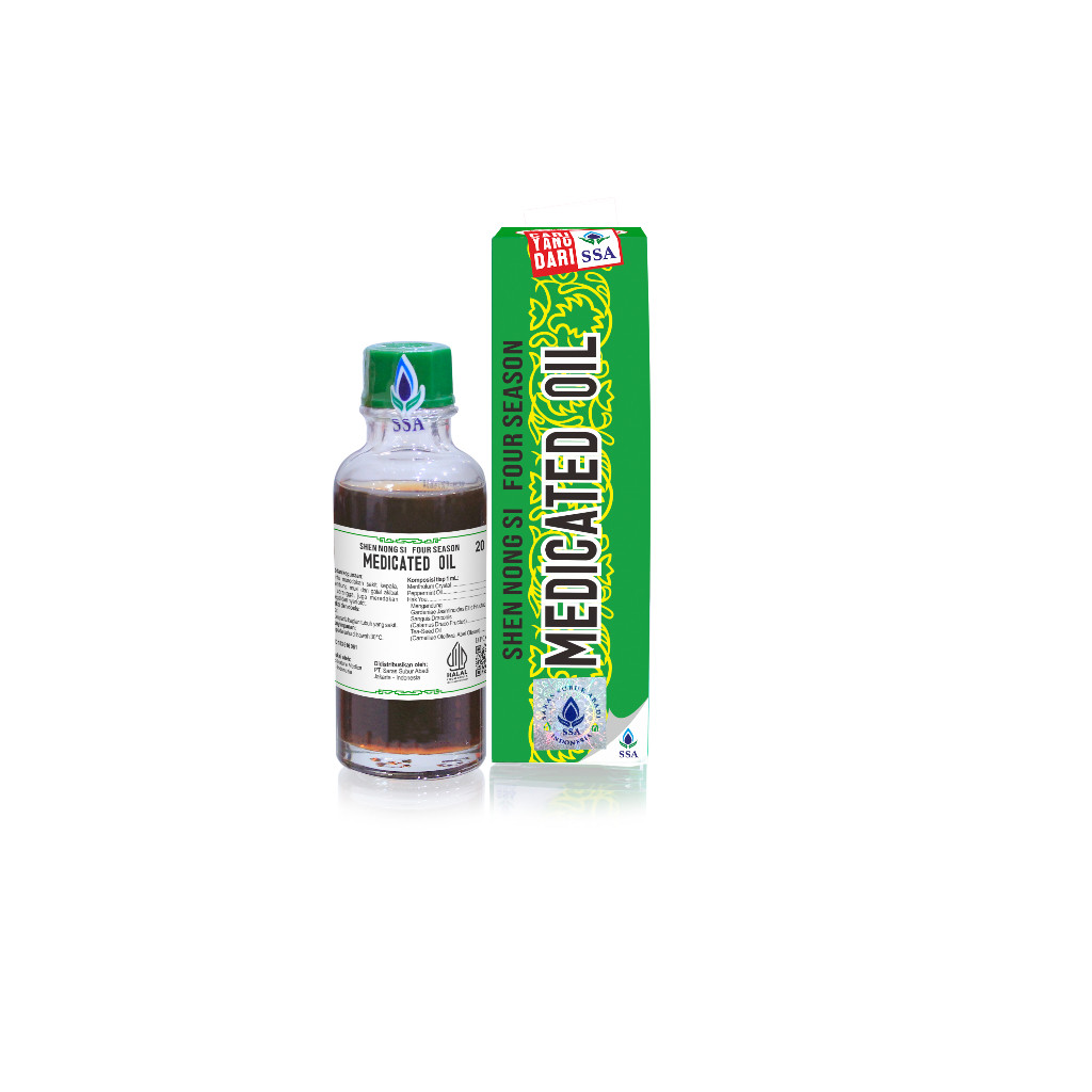 Produk 100% Original Four Season Medicated Oil 20 ml
